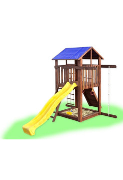 Детская площадка деревянная для улицы Играйка №1